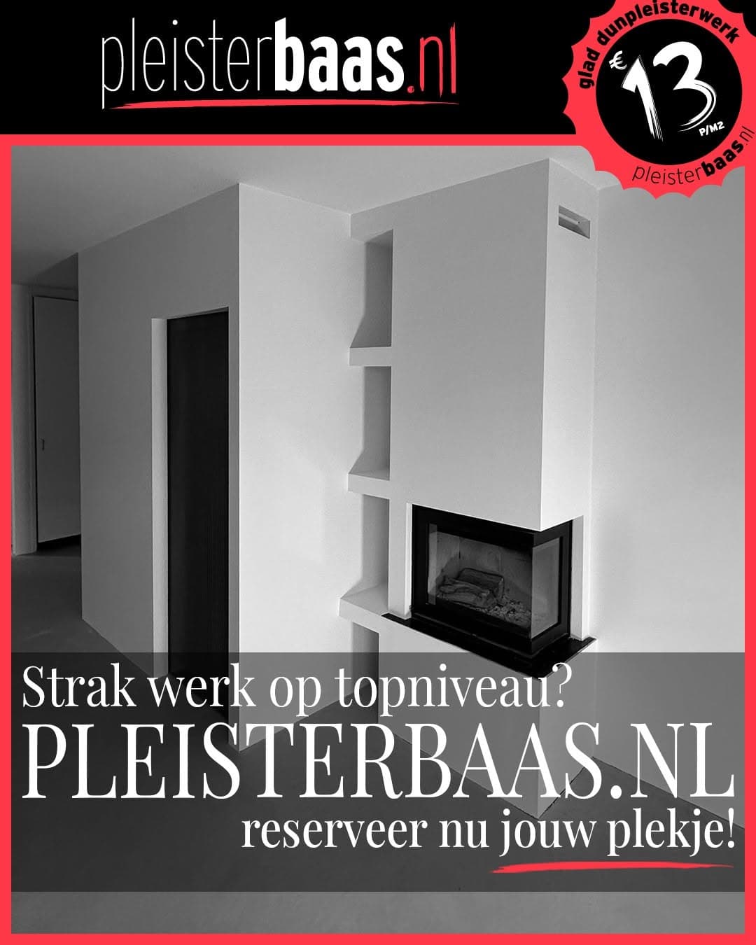 Recent project van Pleisterbaas