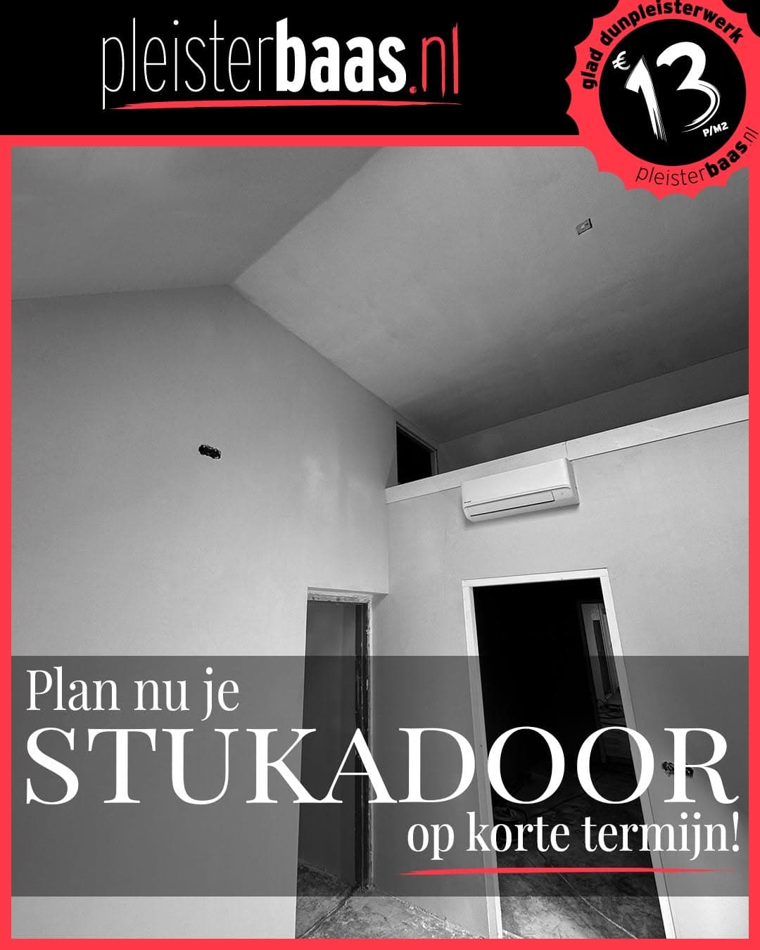 Recent project van Pleisterbaas